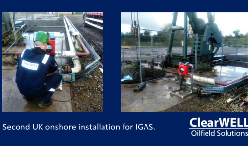 Second ClearWELL™ installation completed for IGas Energy